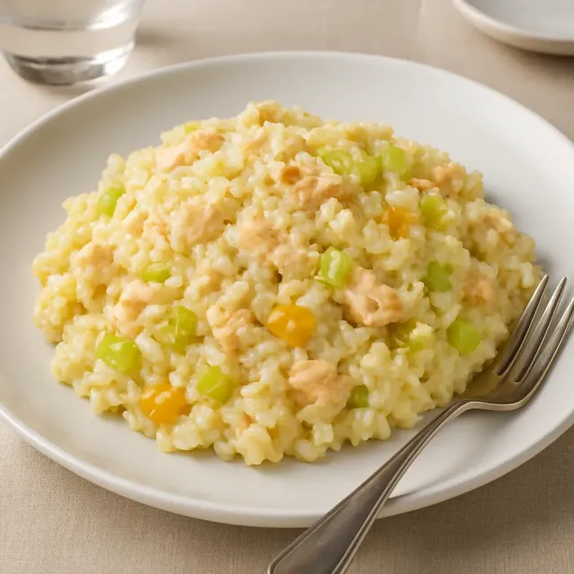 Món cá ngừ và cơm casserole