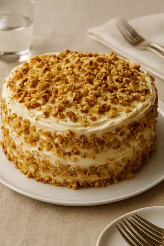 Bolo de Cenoura Úmido