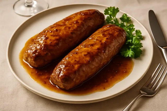 Brown Sugar and Balsamic Glazed Pork Tenderloin