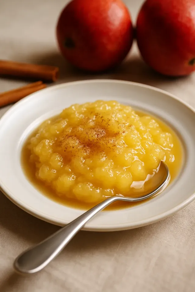 Compota de Manzana Fácil de Doug