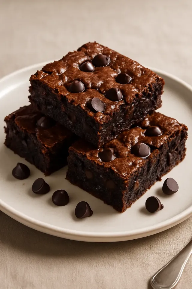 Brownies de Chocolate con Harina de Coco