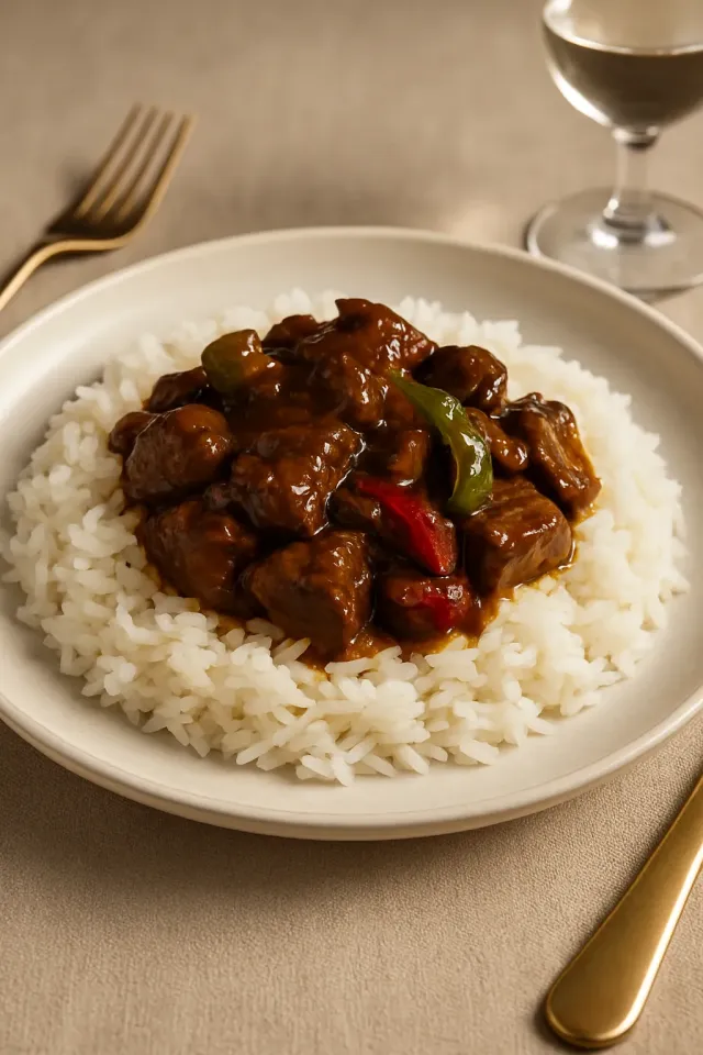 Chicken in Black Bean Sauce