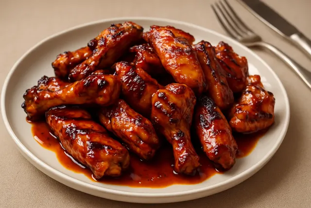 Grilled Buffalo Wings
