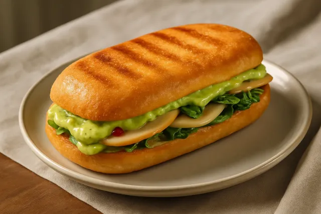 Turkey Avocado Panini