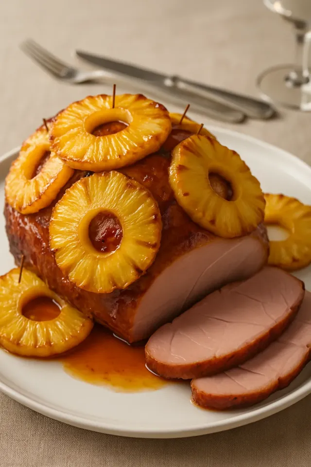 Prosciutto Glasato al Zucchero di Canna e Ananas