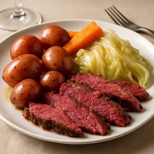 Bœuf Salé Épicé et Tendre