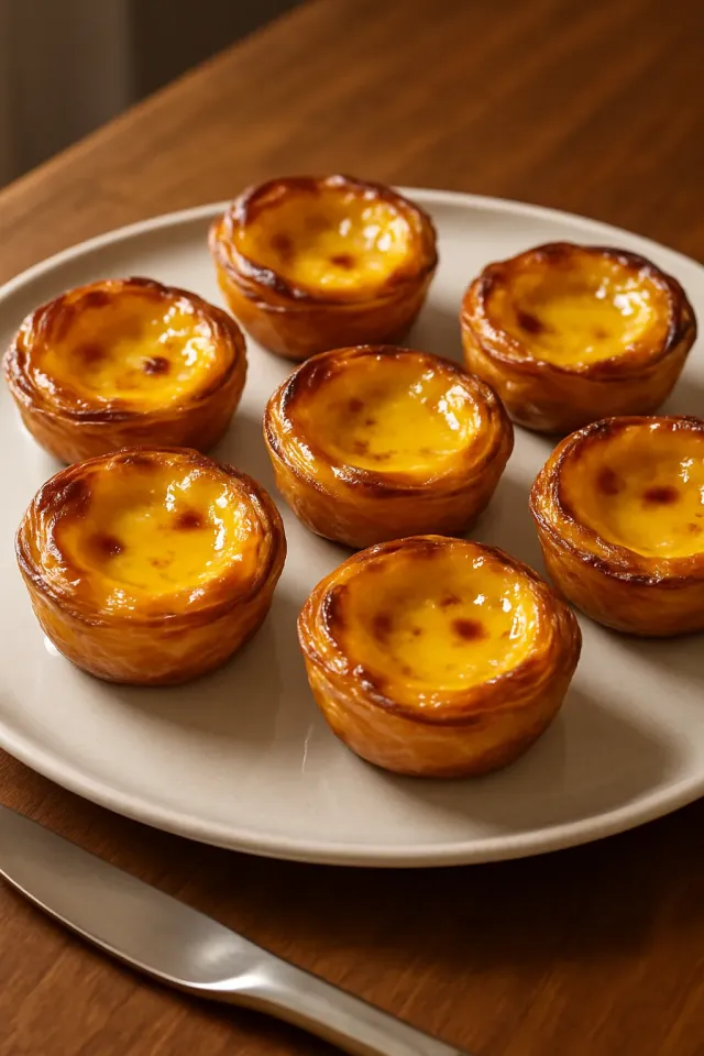 พายครีมโปรตุเกส (Pasteis de Nata)