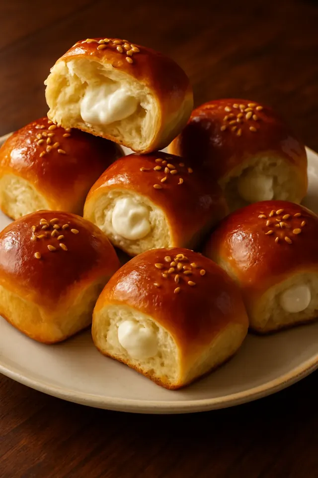 Rosquinhas Fáceis de Cheesecake de Limão Crème Brulée
