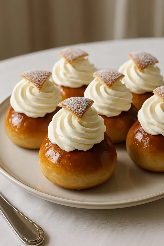 Semla (İsveç Yağlı Salı Günleri Ekmeği)
