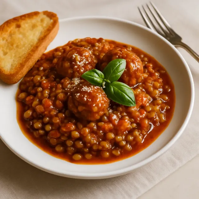 Sopa Italiana Contundente de Lentejas