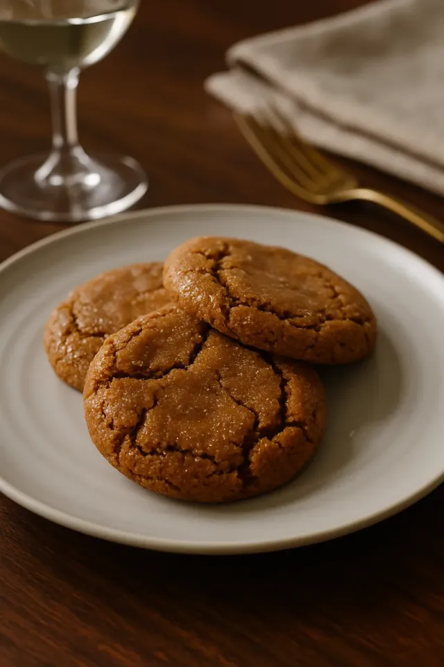 Biscoitos de Gengibre Sem Glúten