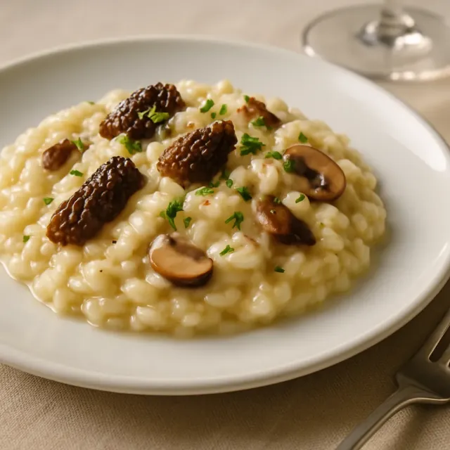 Món Risotto Nấm