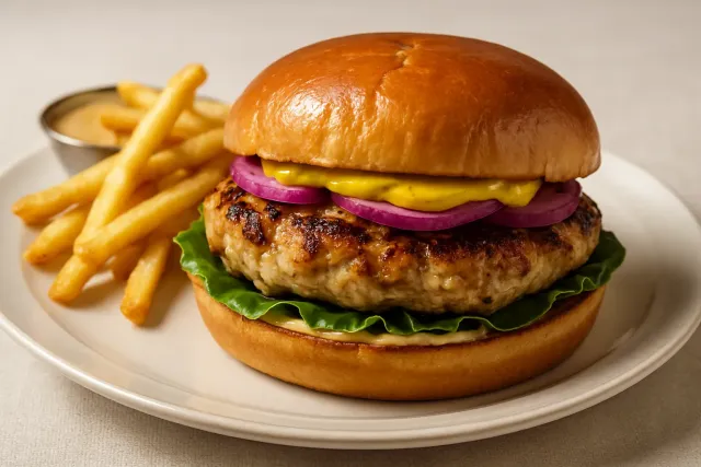 Burger Kalkun Terbaik
