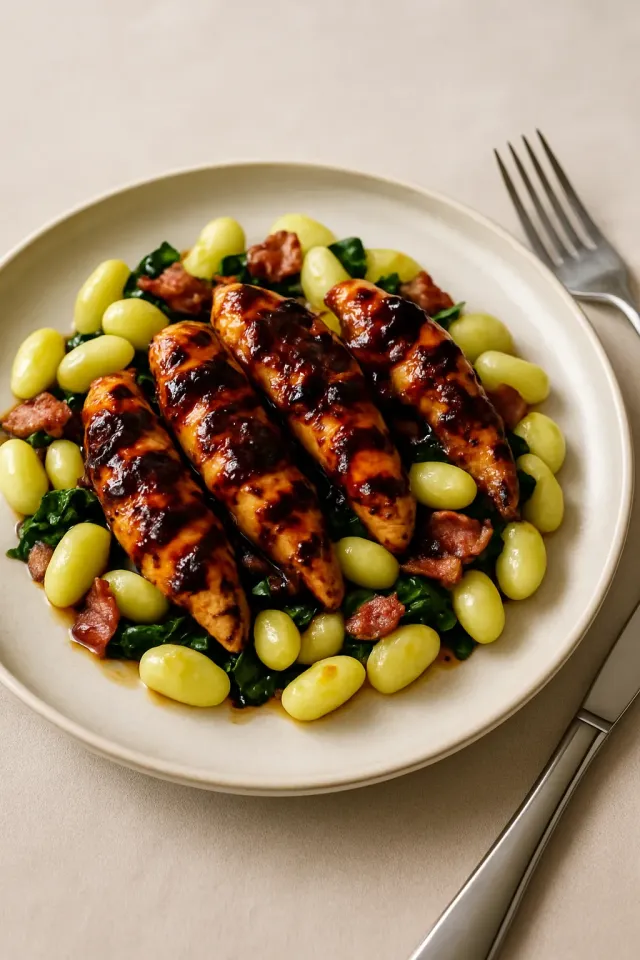 Gnocchi ile Tavuk