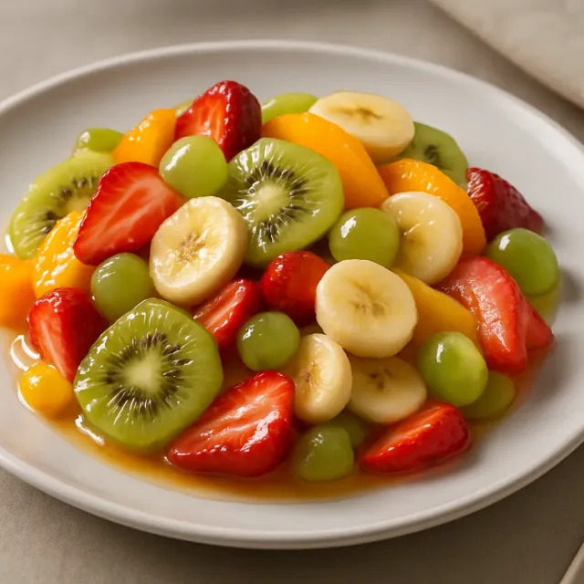 Salada de Frutas Muito Fácil
