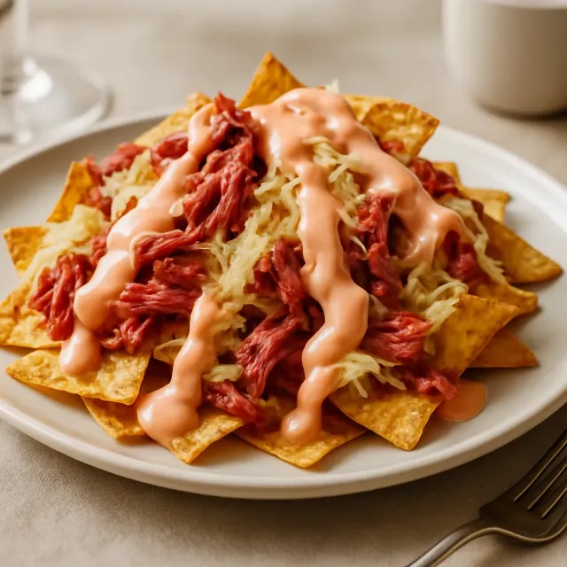 Nachos alla Reuben