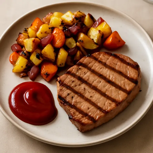 Gegrillter Thunfisch
