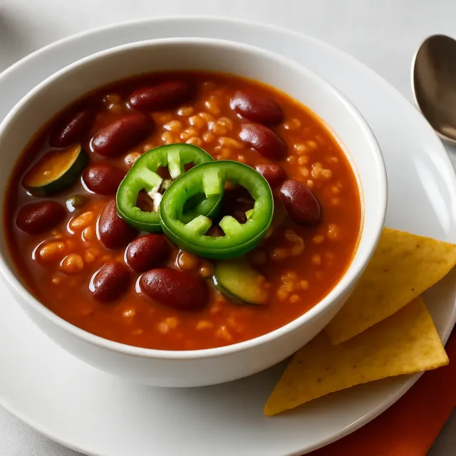 Rote Linsen-Chili
