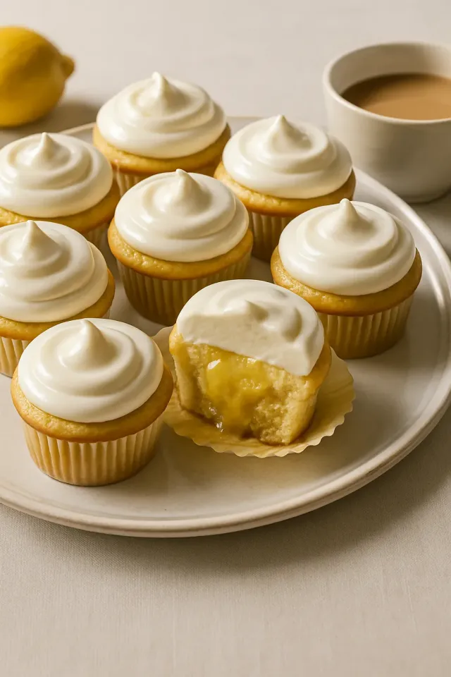 Cupcakes de Limão