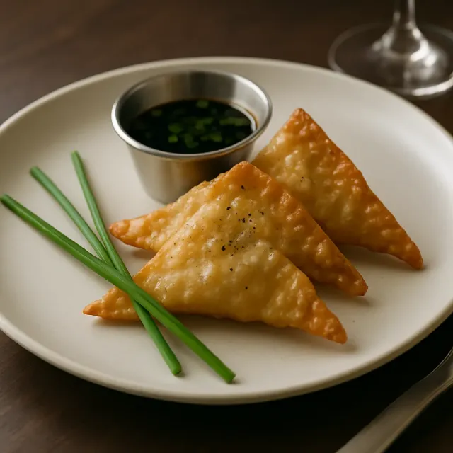 Grandma's Crispy Pork Wontons