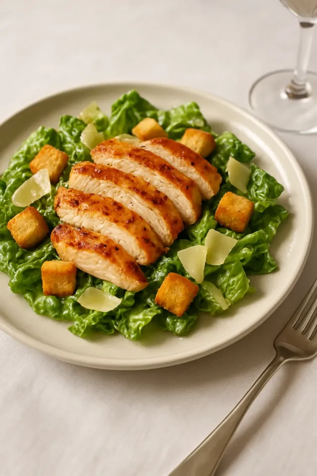 Grilled Chicken Caesar Salad