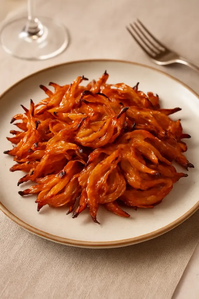 Bhajis de Cebola Assados