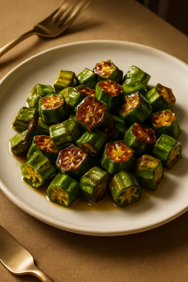 Roasted Okra