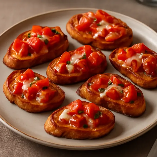Bruschetta de Tomate Duplo