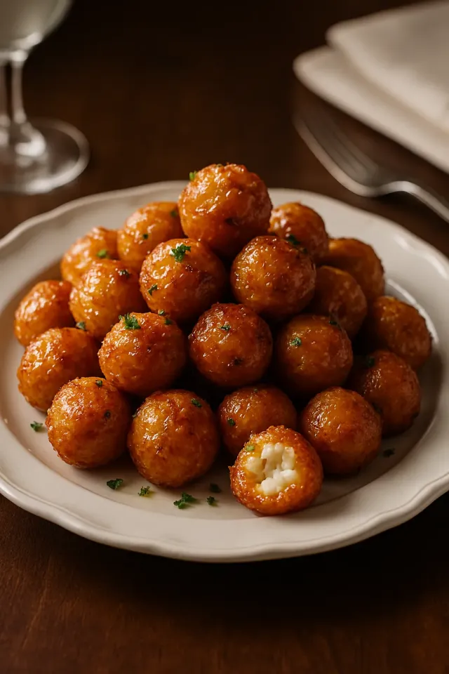 Boules de Boursin Frites