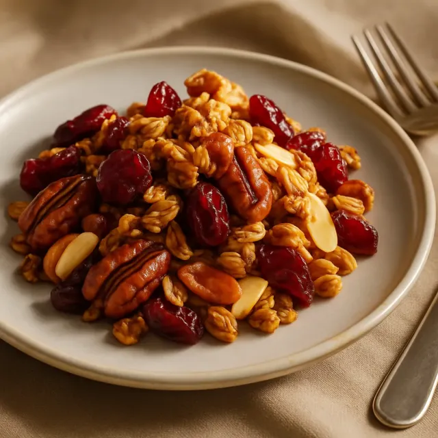 Crunchy Pumpkin Pie Granola
