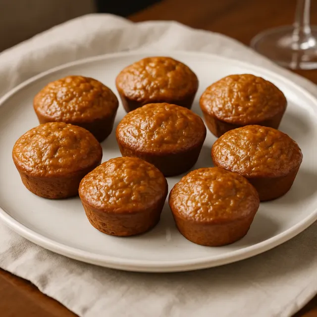 Muffins de Aveia e Purê de Maçã
