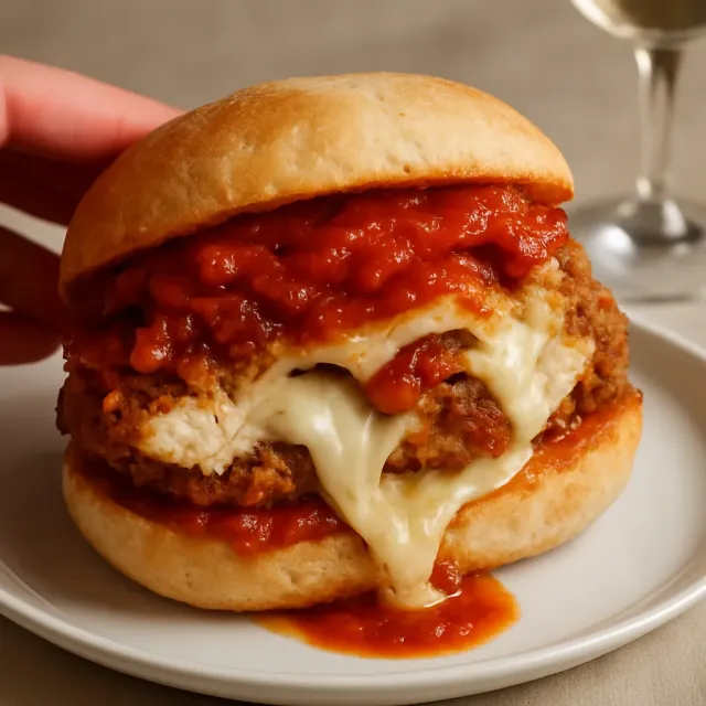 Stuffed Chicken Parmesan Sub