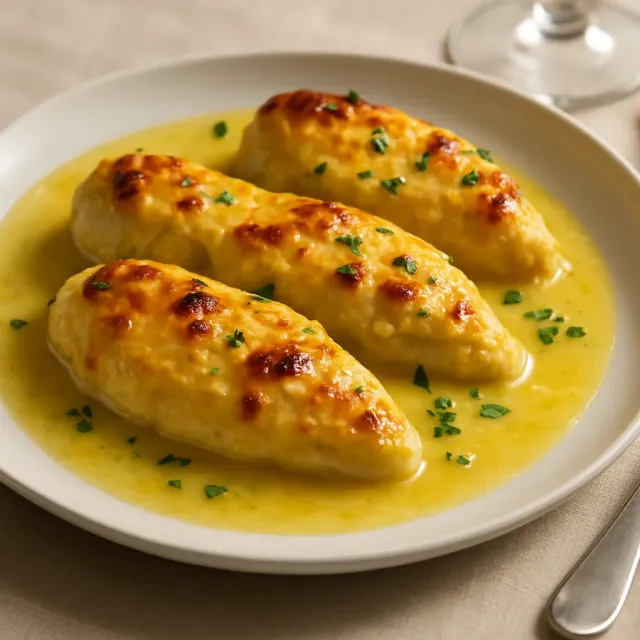 Pechugas de Pollo en Crema