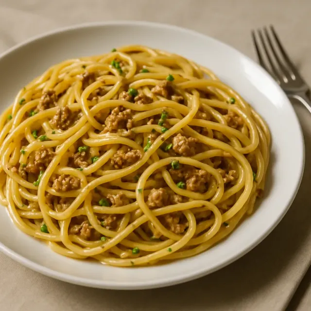 Midye Soslu Linguine