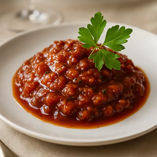 Pesto aus getrockneten Tomaten