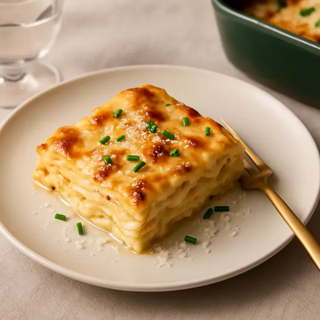 Papas Escalopadas al Estilo César