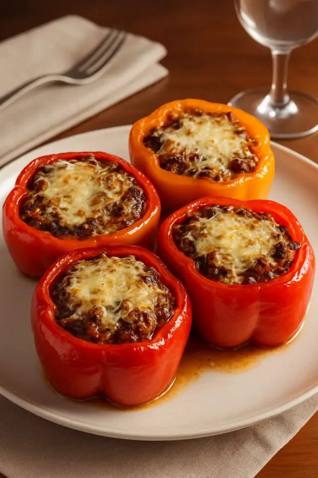 Di's Stuffed Green Peppers