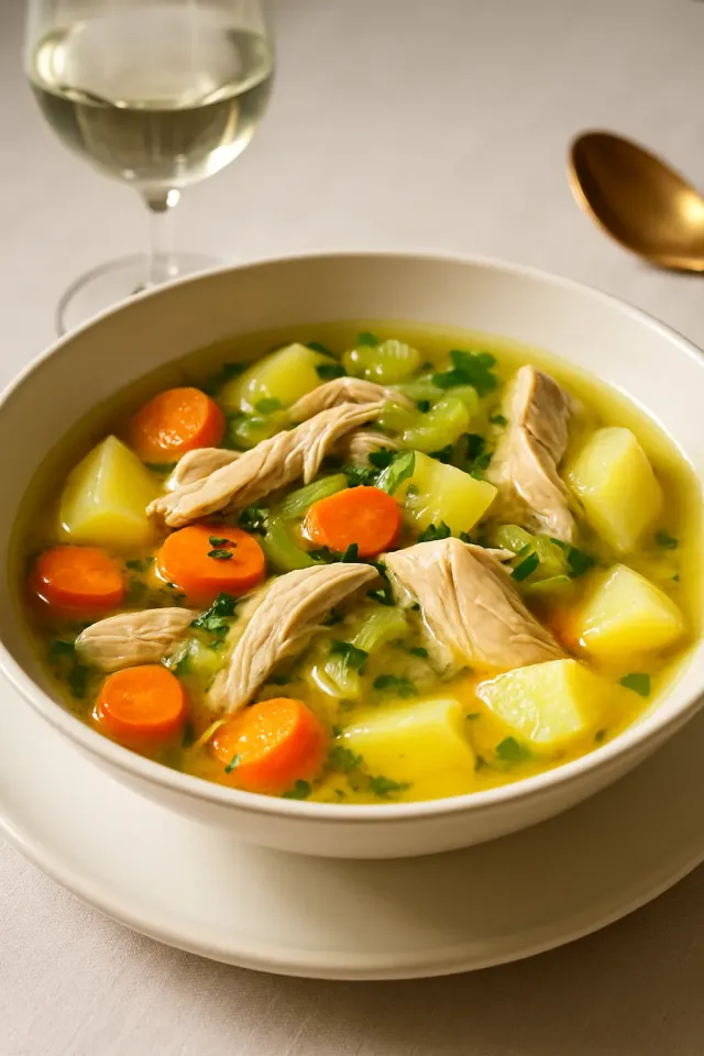 Caldo de Pollo