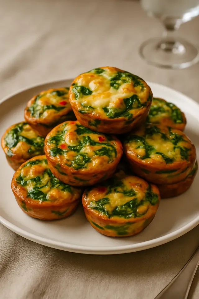 Muffins de huevo para el desayuno