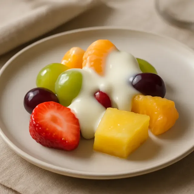 Salada de Frutas Amigável para Crianças
