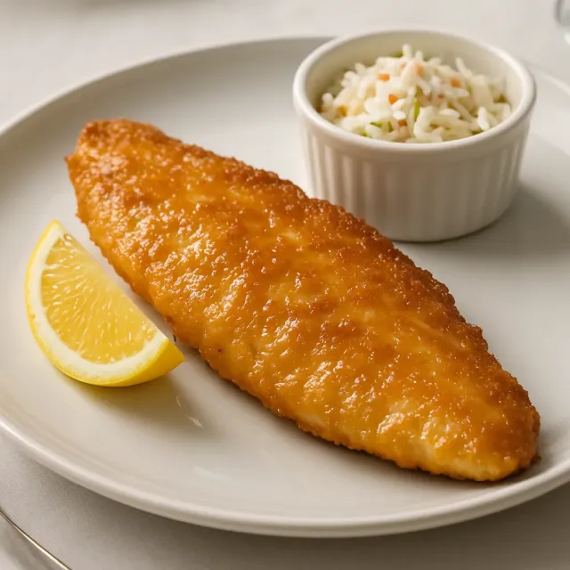 Spigola fritta