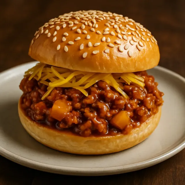 Sloppy Joe with Ground Turkey