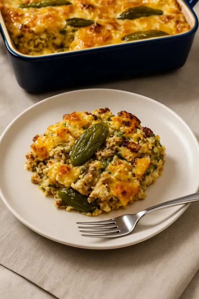 Casserole de Chili Relleno