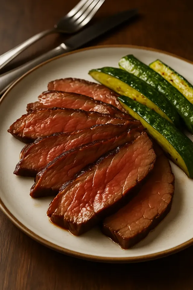 Beerbecue Beef Flank Steak