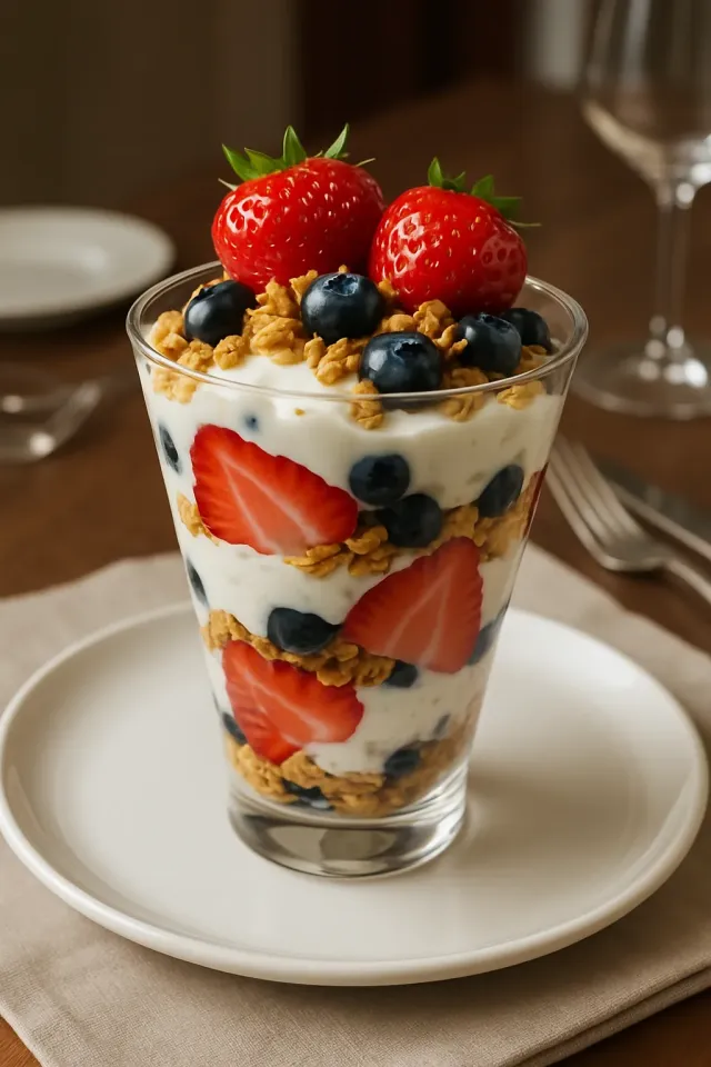 Greek Yogurt Breakfast Parfait