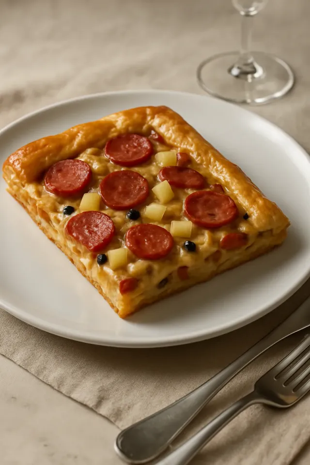 Horneado de Kielbasa y Papa