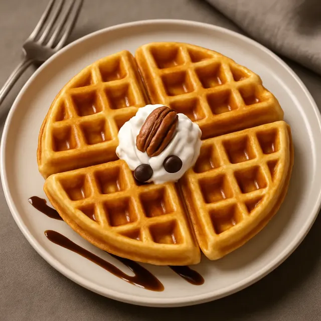 Bánh Waffle Tự Làm