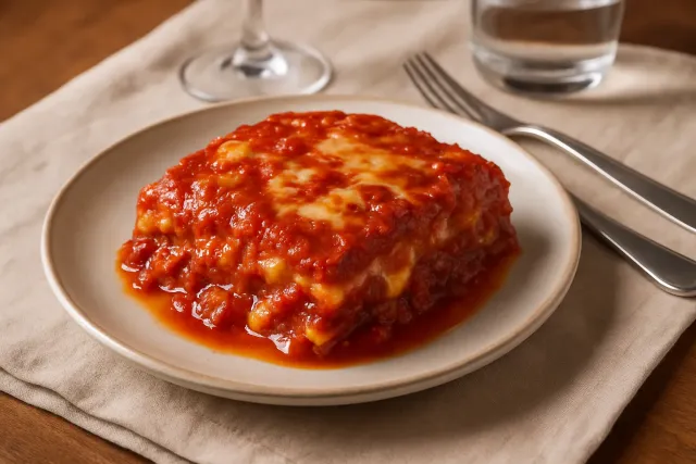 Grandma's Italian Eggplant Parmigiana