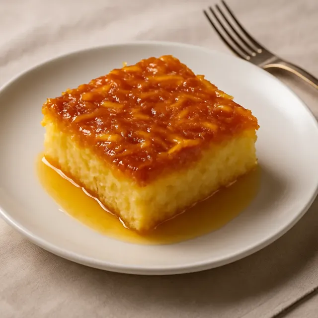 Pina Colada Kek (Hibrit Ananas Ters Çevirme Kek)