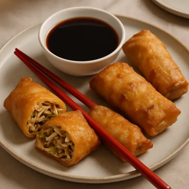 Rouleaux de printemps aux crevettes